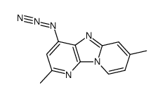 4-azido-2,7-dimethylimidazo[1,2-a:5,4-b']dipyridine Structure