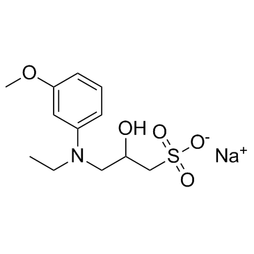 N-乙基-N-(2-羟基-3-磺丙基)-3-甲氧基苯胺钠盐图片