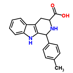 1H-pyrido[3,4-b]indole-3-carboxylic acid, 2,3,4,9-tetrahyd结构式