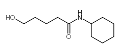 5-Hydroxypentanoic acid cyclohexylamide Structure