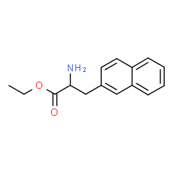 (S)-2-Amino-3-(2-naphthyl)propionicacidethylester结构式