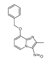 2-methyl-3-nitroso-8-(phenylmethoxy)imidazo[1,2-a]pyridine结构式