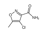 3-Isoxazolecarboxamide,4-chloro-5-methyl-(9CI) Structure