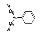 phenylarsin-as.as-bis magnesium bromide Structure