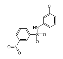 N-(3-chlorophenyl)-3-nitrobenzenesulfonamide Structure