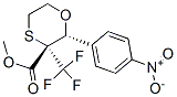 (2r,3s)-methyl 2-(4-nitrophenyl)-3-(trifluoromethyl)-1,4-oxathiane-3-carboxylate Structure