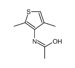 N-(2,4-dimethylthiophen-3-yl)acetamide结构式