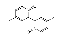 4,4'-DIMETHYL-2,2'-BIPYRIDINE 1,1'-DIOXIDE Structure