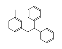 1-(2,2-diphenylethyl)-3-methylbenzene结构式