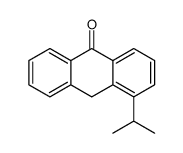 4-propan-2-yl-10H-anthracen-9-one Structure