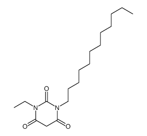 1-dodecyl-3-ethyl-1,3-diazinane-2,4,6-trione Structure