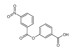 3-(3-nitrobenzoyl)oxybenzoic acid Structure