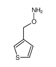 O-(thiophen-3-ylmethyl)hydroxylamine Structure