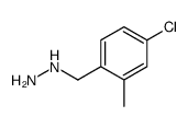 (4-chloro-2-methylphenyl)methylhydrazine结构式