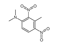 N,N,3-trimethyl-2,4-dinitroaniline Structure