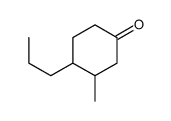 3-methyl-4-propylcyclohexan-1-one结构式