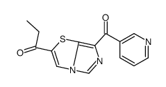 1-[7-(pyridine-3-carbonyl)imidazo[5,1-b][1,3]thiazol-2-yl]propan-1-one Structure