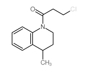 3-chloro-1-(4-methyl-3,4-dihydro-2H-quinolin-1-yl)propan-1-one picture