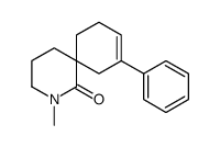 2-methyl-10-phenyl-2-azaspiro[5.5]undec-9-en-1-one Structure