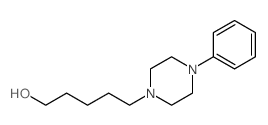 5-(4-phenylpiperazin-1-yl)pentan-1-ol Structure