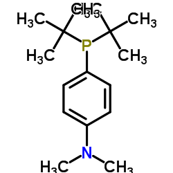 [(4-Dimethylaminophenyl)]di(tert-butyl)phosphine Structure