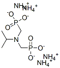 [[isopropylimino]bis(methylene)]bisphosphonic acid, ammonium salt structure