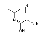 2-amino-2-cyano-N-propan-2-ylacetamide Structure