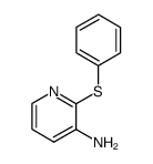 3-amino-2-(phenylthio)pyridine structure