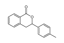 3-(4-methylphenyl)-3,4-dihydroisochromen-1-one结构式