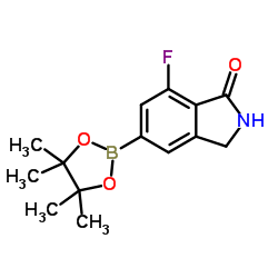 7-Fluoro-5-(4,4,5,5-tetramethyl-1,3,2-dioxaborolan-2-yl)-1-isoindolinone picture