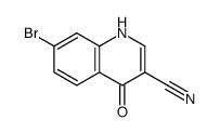 7-bromo-4-oxo-1H-quinoline-3-carbonitrile picture