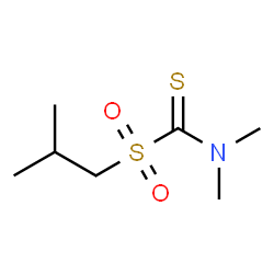 Methanethioamide,N,N-dimethyl-1-[(2-methylpropyl)sulfonyl]- (9CI)结构式