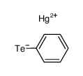 ((phenyl)Te)2Hg Structure