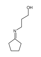 3-(cyclopentylideneamino)propan-1-ol Structure
