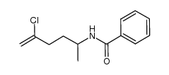 N-(5-chlorohex-5-en-2-yl)benzamide结构式