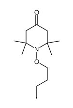 1-butoxy-2,2,6,6-tetramethyl-piperidin-4-one Structure