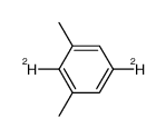1,3-dimethyl<2,5-2H2>benzene结构式