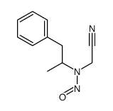 N-(cyanomethyl)-N-(1-phenylpropan-2-yl)nitrous amide Structure