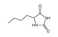 5-n-butylimidazolidine-2,4-dione structure