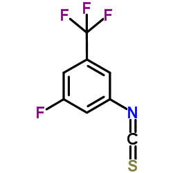 1-Fluoro-3-isothiocyanato-5-(trifluoromethyl)benzene结构式