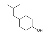 4-(2-methylpropyl)cyclohexan-1-ol结构式