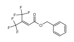 benzyl β,β-bis(trifluoromethyl)acrylate Structure