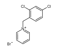 1-(2,4-dichloro-benzyl)-pyridinium, bromide Structure