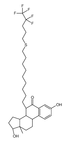 S-Deoxo-6-oxo-fulvestrant Structure