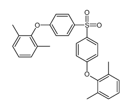 2-[4-[4-(2,6-dimethylphenoxy)phenyl]sulfonylphenoxy]-1,3-dimethylbenzene结构式