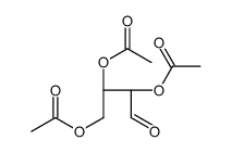 [(2R,3S)-2,3-diacetyloxy-4-oxobutyl] acetate结构式