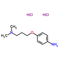 4-[3-(Dimethylamino)propoxy]aniline dihydrochloride结构式