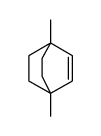 1,4-Dimethylbicyclo[2.2.2]oct-2-en结构式