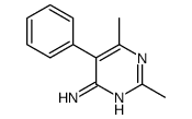 2,6-dimethyl-5-phenylpyrimidin-4-amine结构式