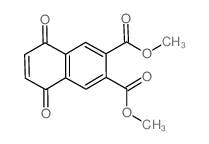 dimethyl 5,8-dioxo-5,8-dihydronaphthalene-2,3-dicarboxylate (en)2,3-Naphthalenedicarboxylic acid, 5,8-dihydro-5,8-dioxo-, dimethyl ester (en) Structure